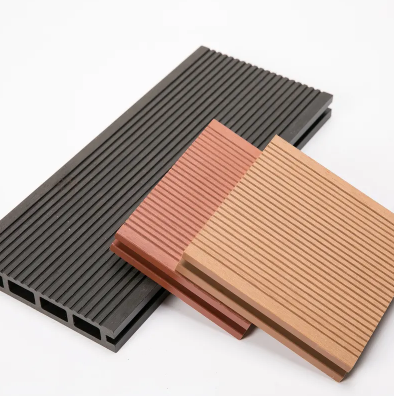Outdoor wood-plastic floor finish co-extruded wood-plastic outdoor decoration