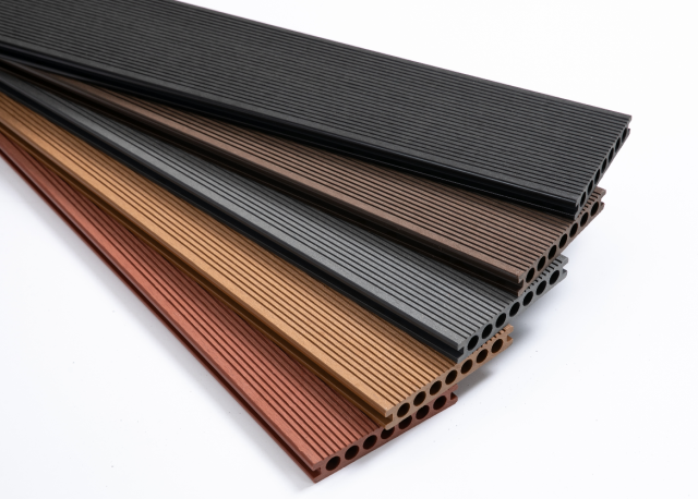 Embossed composite deck extrusion trim wholesale