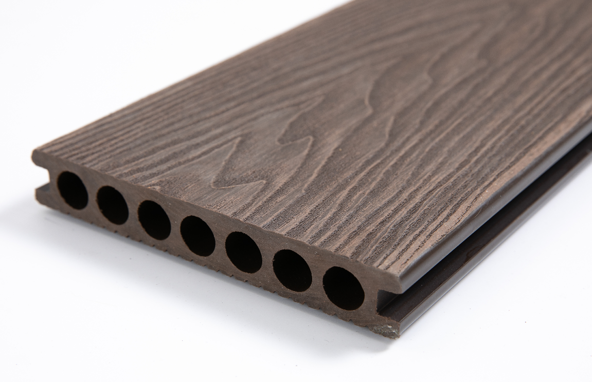 wpc coextrusion outdoor wpc flooring board decking,anti-rotten，anti-slip wpc flooring