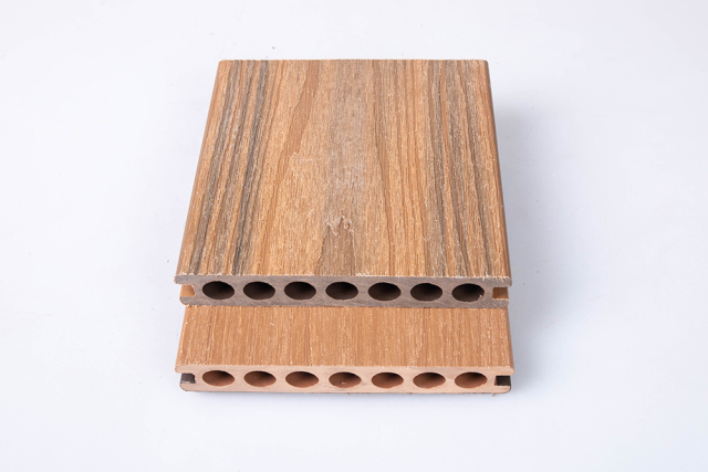 Linyuanwai anti-slip new co-extrusion wpc decking wood texture composite floor
