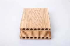Manufacture 3D Deep Embossing Outdoor Wooden Plastic WPC Composite Decking