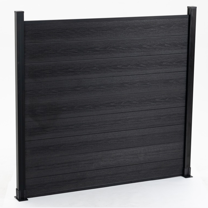 wpc fence easy to install beautiful addition  better than pvc  garden fence vinyl fence wpc material