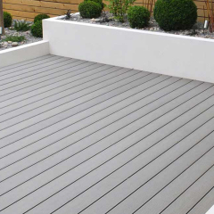 Wood-plastic Deck Outdoor Floor Waterproof Premium WPC Outdoor Floor non-slip composite flooring