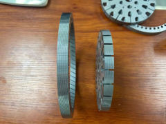 Φ153mm ceiling fan motor core stator rotor progressive die