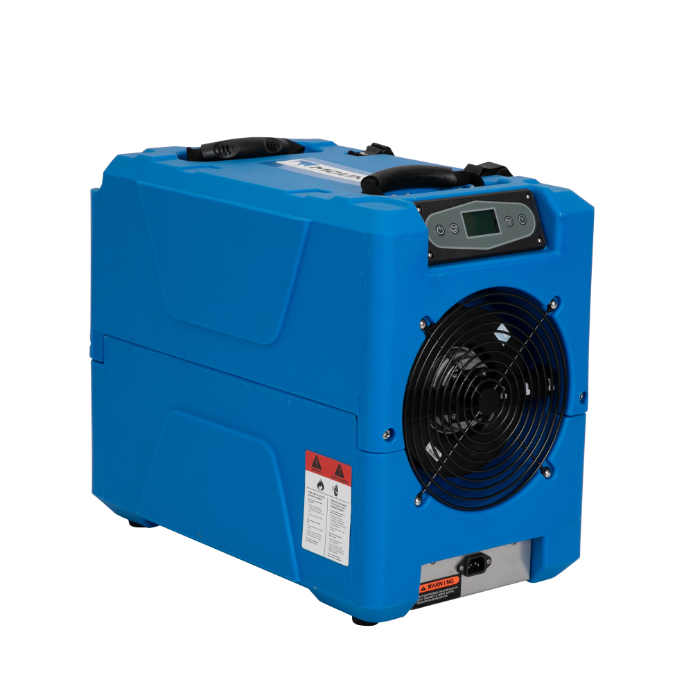MOUNTO DH80 150Pints Compact Roto-Molding LGR Dehumidifier for Water Damage Restoration