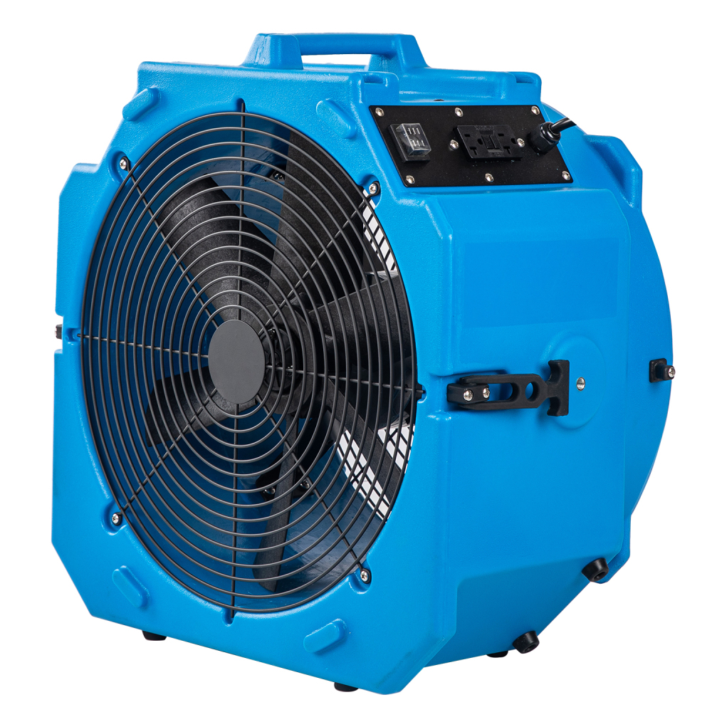MOUNTO AM25AX 1/4hp 4000cfm Axial Fan Air Mover Floor Dryer Drum Fan
