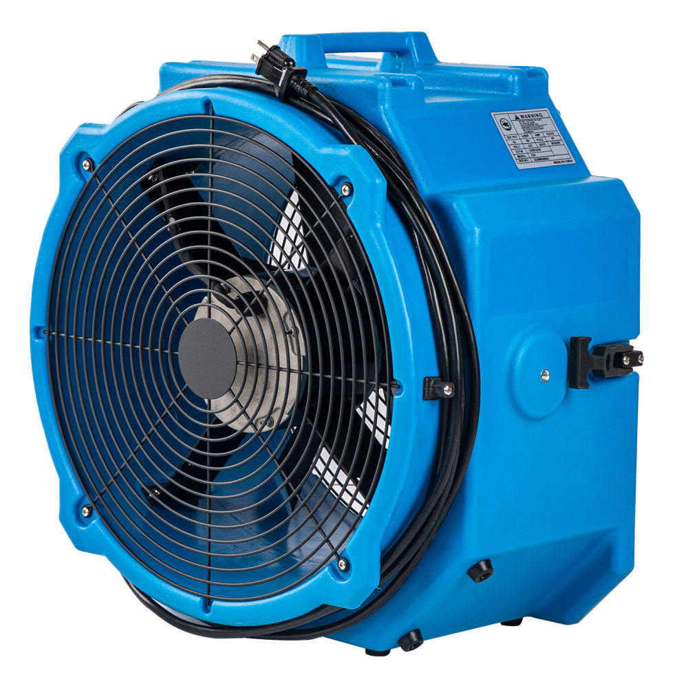 MOUNTO AM25AX 1/4hp 4000cfm Axial Fan Air Mover Floor Dryer Drum Fan