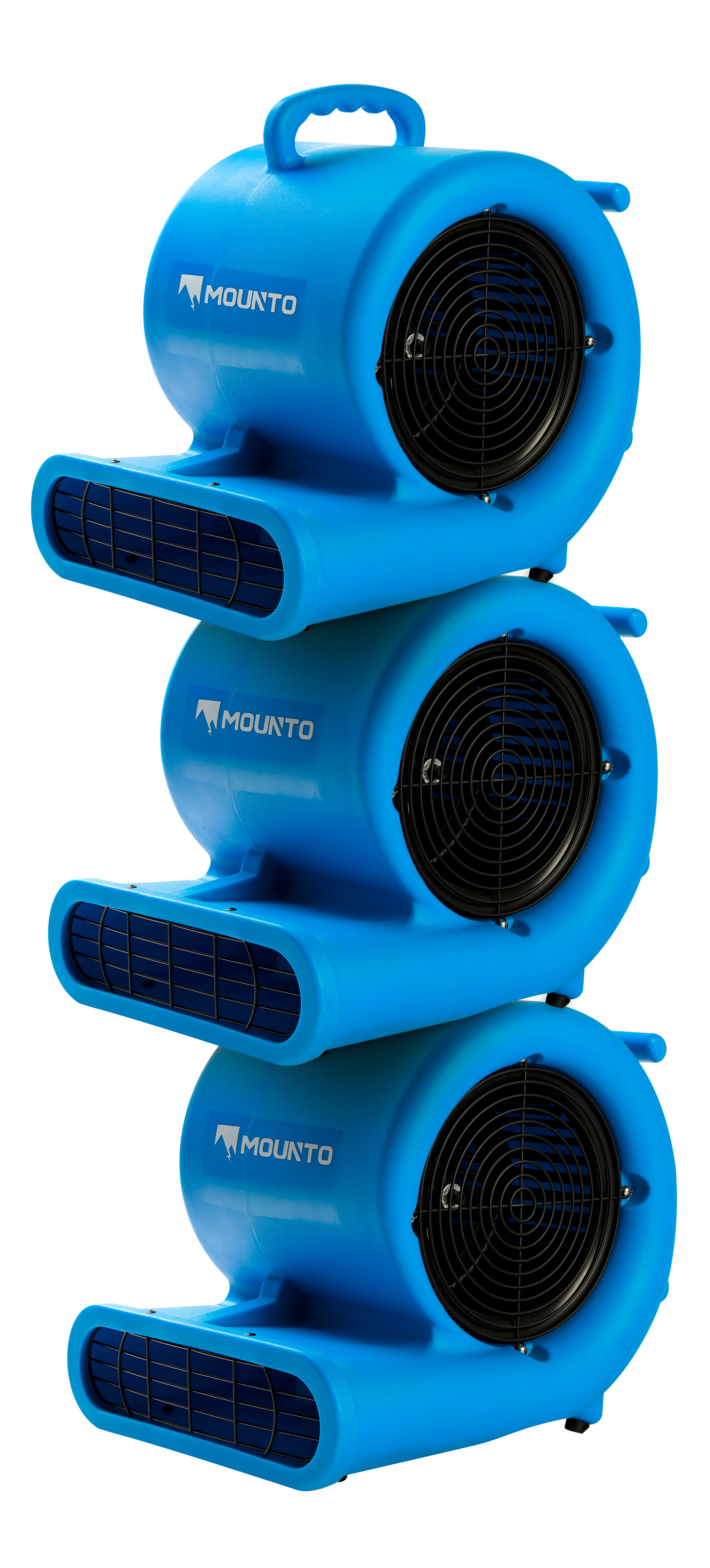 MOUNTO 1/3hp Air Mover & Carpet Dryer w/ Dual GFCI Outlet