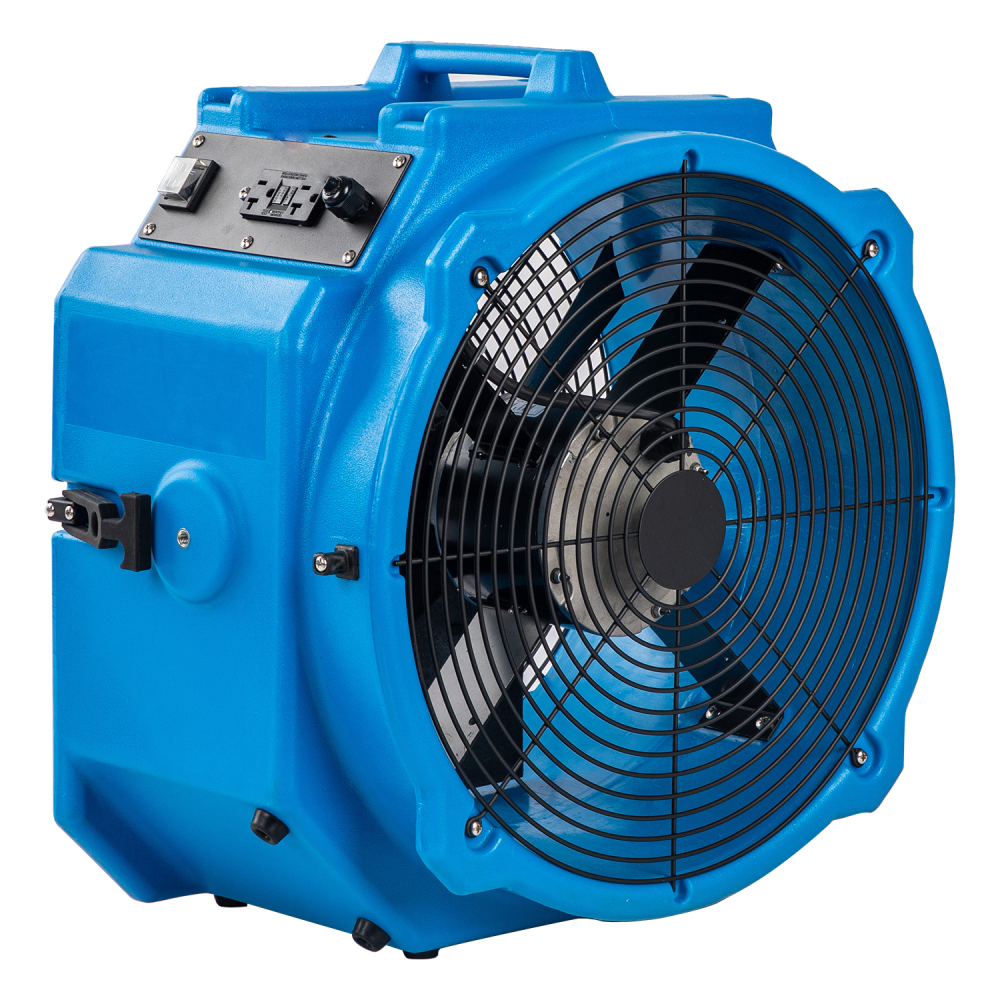 MOUNTO AM25AX 1/4hp 4000cfm Axial Fan Air Mover Floor Dryer Drum Fan
