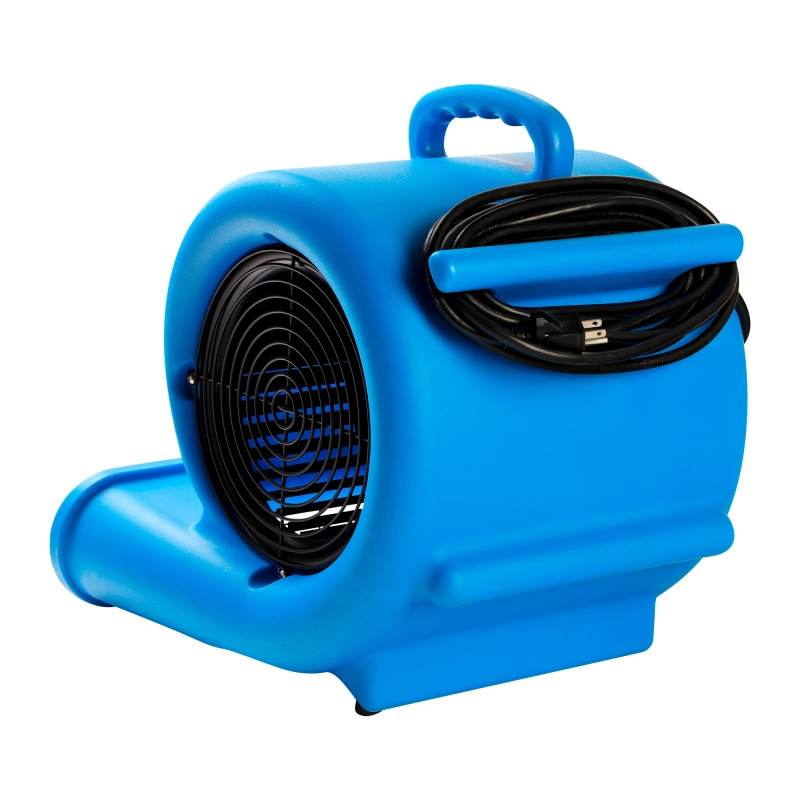 MOUNTO 1/3hp Air Mover Carpet Dryer w/ Dual GFCI Outlet