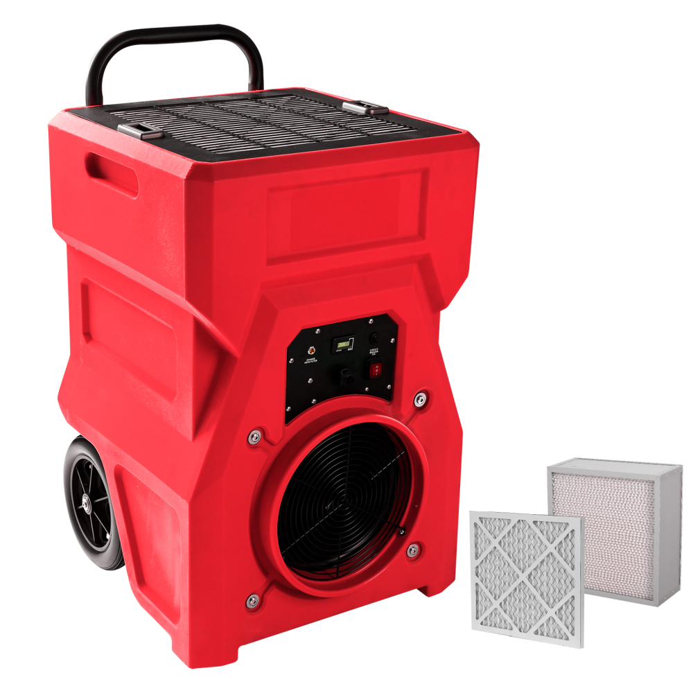 MOUNTO AF1000 1000CFM Air Scrubber Hepa Filter for Water Damage Construction Fire Remidiations