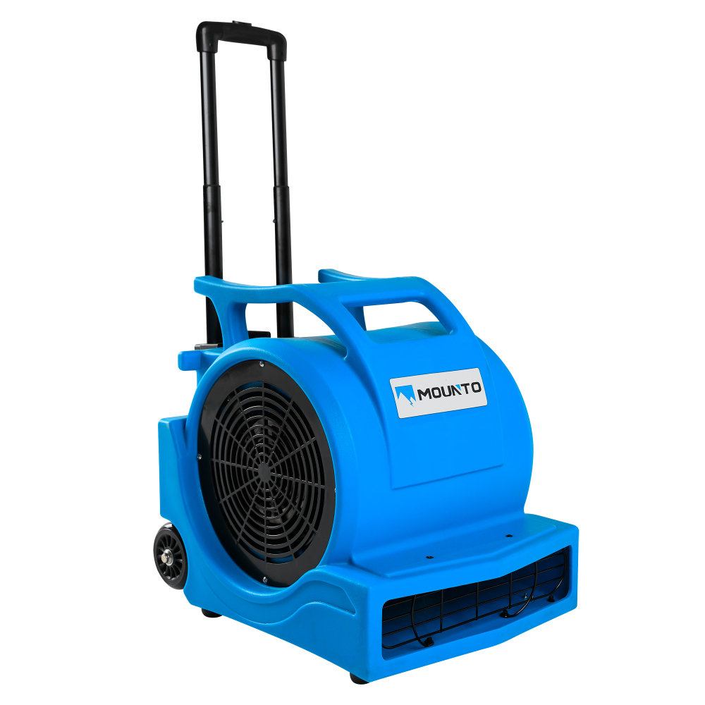 MOUNTO Air Mover Air Scrubber Dehumidifier Combo Package for Water Damage Restoration （ 2xDH165, 2xDH155, 2xAF500 1xAM100W, 15xAM33 )