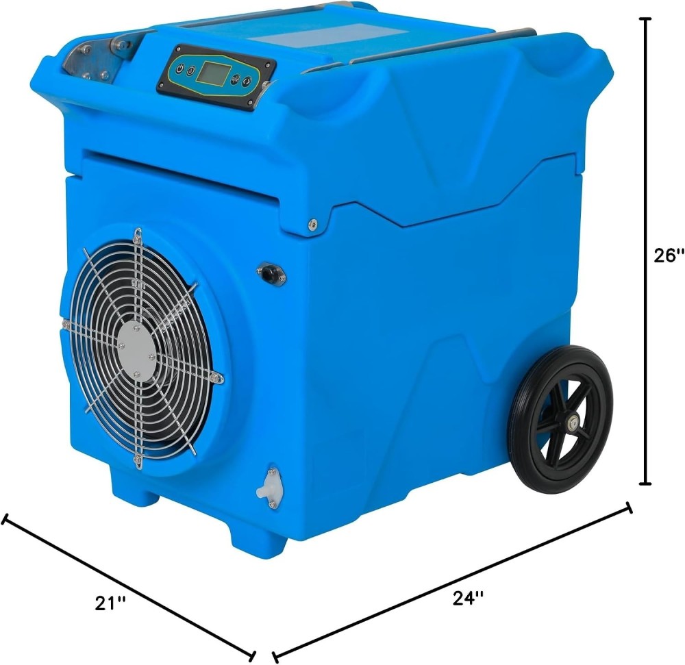 MOUNTO DH125W LGR dehumidifier 230 PPD moisture removal specs