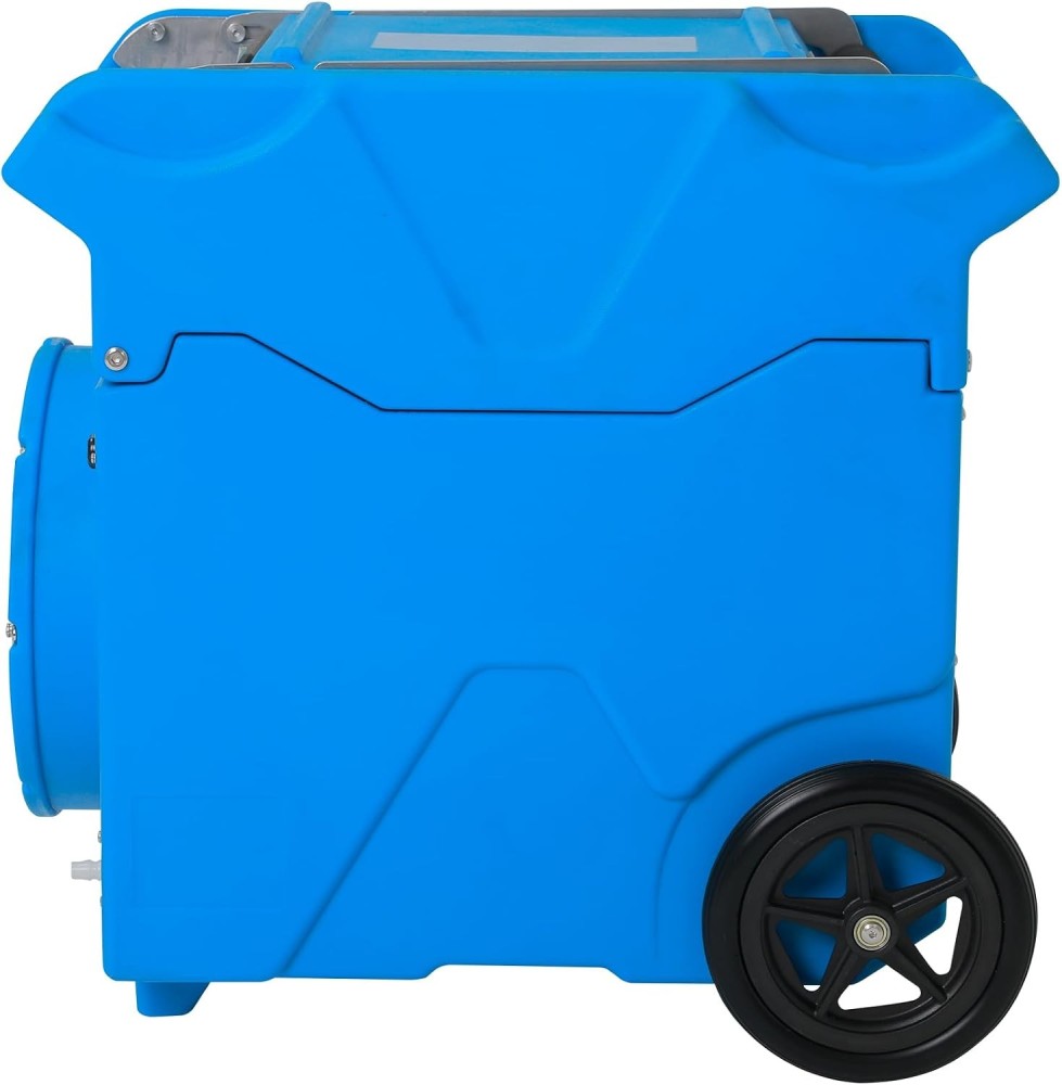 MOUNTO DH125W dehumidifier semi-pneumatic wheels and rigid handle