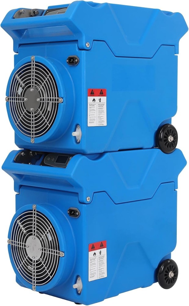MOUNTO DH80W dehumidifier LED display and memory restart controls