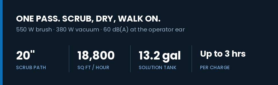 Controlled speed, and a stop that means stop