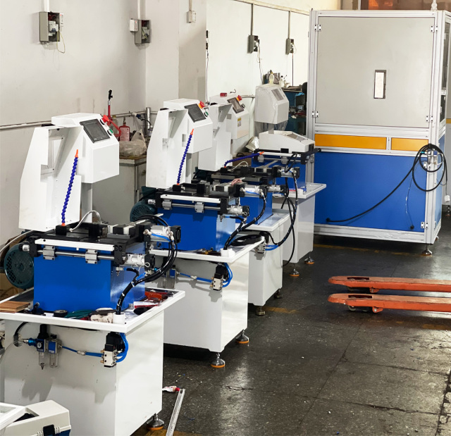 Small High Speed Ejector Pin cut-off Tungsten steel round bar Cutting Machine