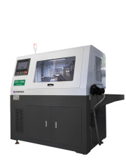 Round bar finished automatic cutting machine
