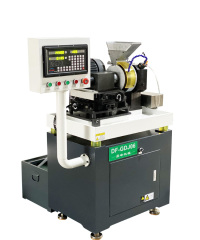 Chamfering machine for 45-degree face grinding of hard materials