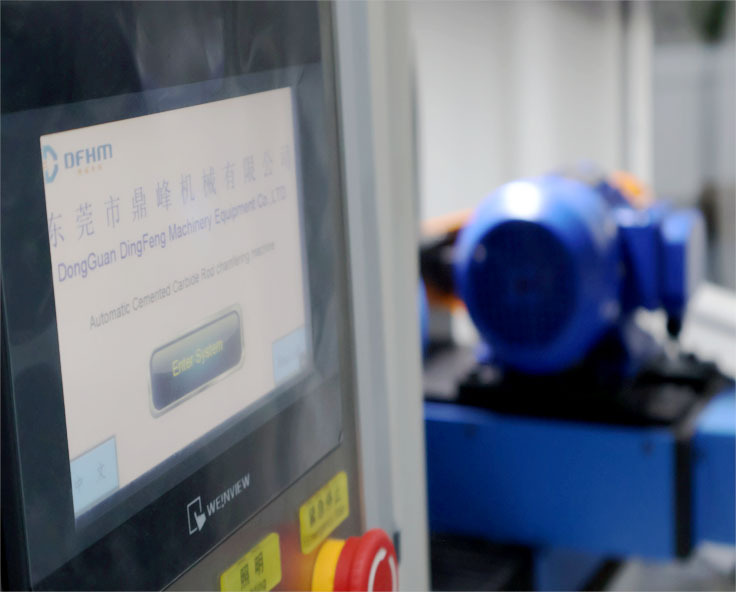 Carbide Round Bar Chamfering Machine for 45 /60/120 Degree Grinding