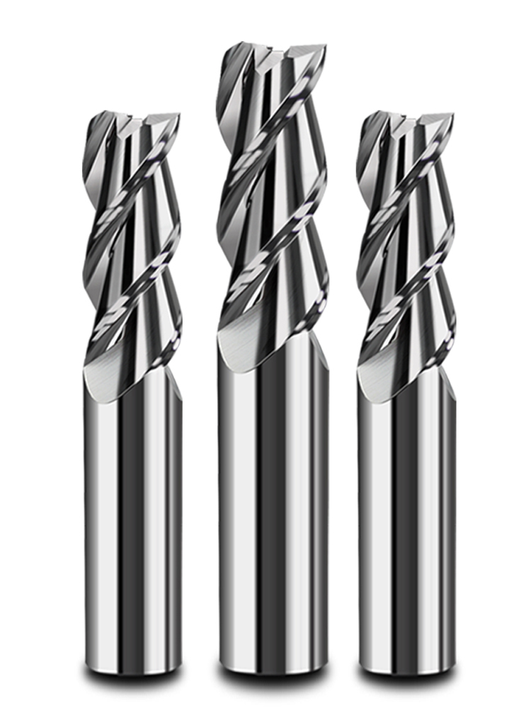 Tungsten Steel Carbide Flat Bottom End Mill For CNC Mechanical