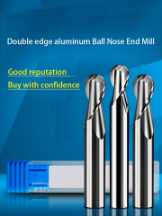 HRC62 End Mill Tools Carbide Ball Nose End Mill