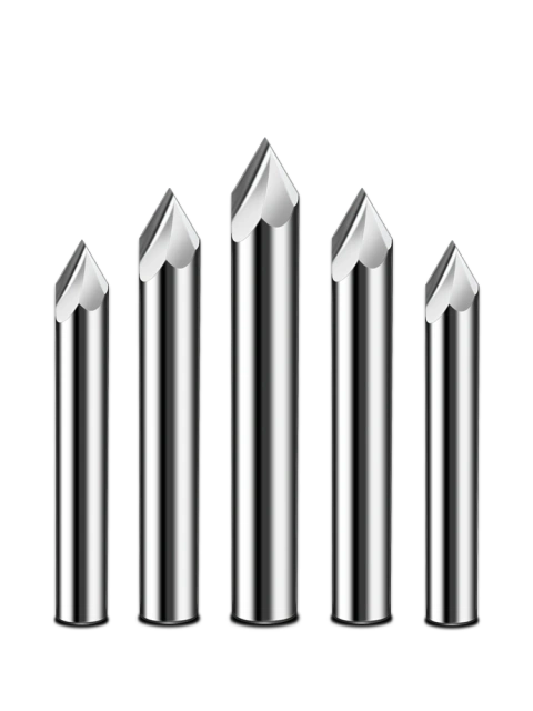 Solid Carbide Chamfer End mill 60/90/120 Degree Chamfering Tool
