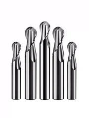 High Hardness Ball Nose End Mill Tungsten carbide Milling Cutter For Aluminum