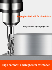 CNC Milling Tools HRC62 Tungsten Carbide Round Nose end mill