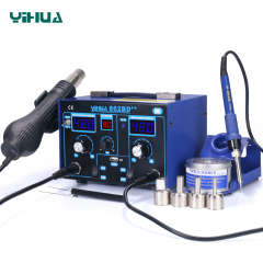 YIHUA 862D+/862BD+/862BD++ 2 in 1 SMD BGA rework soldering station mobile phone laptop repair rework soldering station