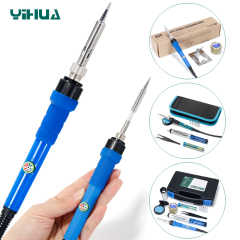 YIHUA 947-I/947-II/947-III/947-IV/947-V/947-VII 60W adjust temperature with working light Electronic Soldering Iron