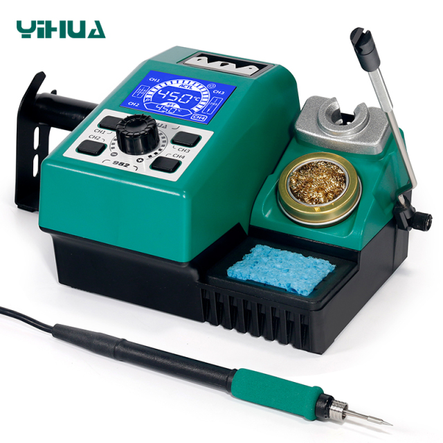 YIHUA 982 Precision Soldering Iron Station Kit with Digital LCD Display fast heating soldering station
