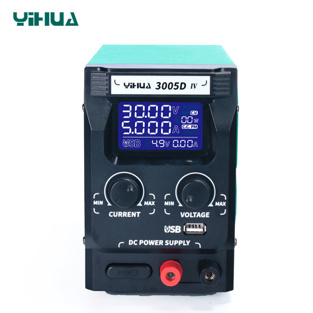 YIHUA 813 Portable 3 Machines Combination Repair Set Phone Laptop Repair DC Power Supply Hot Air Soldering Work Station