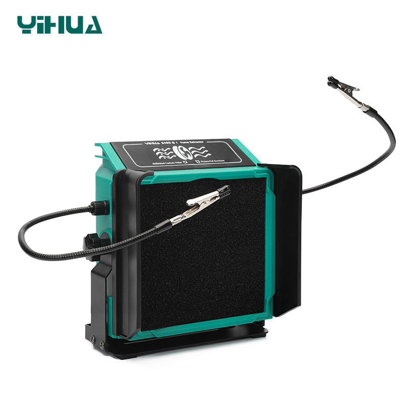 YIHUA 948DQ-I Smoke Vacuum Absorb Soldering Iron Fume Extracting Soldering Station Fume Absorb