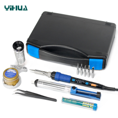 YIHUA 928D/928D-II 60W High Power ESD safe Constant temperature digital display for repair mobile wholesale machine smart soldering iron
