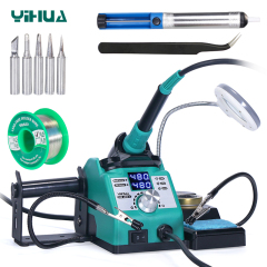 YIHUA 926LED-IV Digital Soldering Iron Station Helping Hands Welding Adjustable Precise Temperature Soldering Iron Station