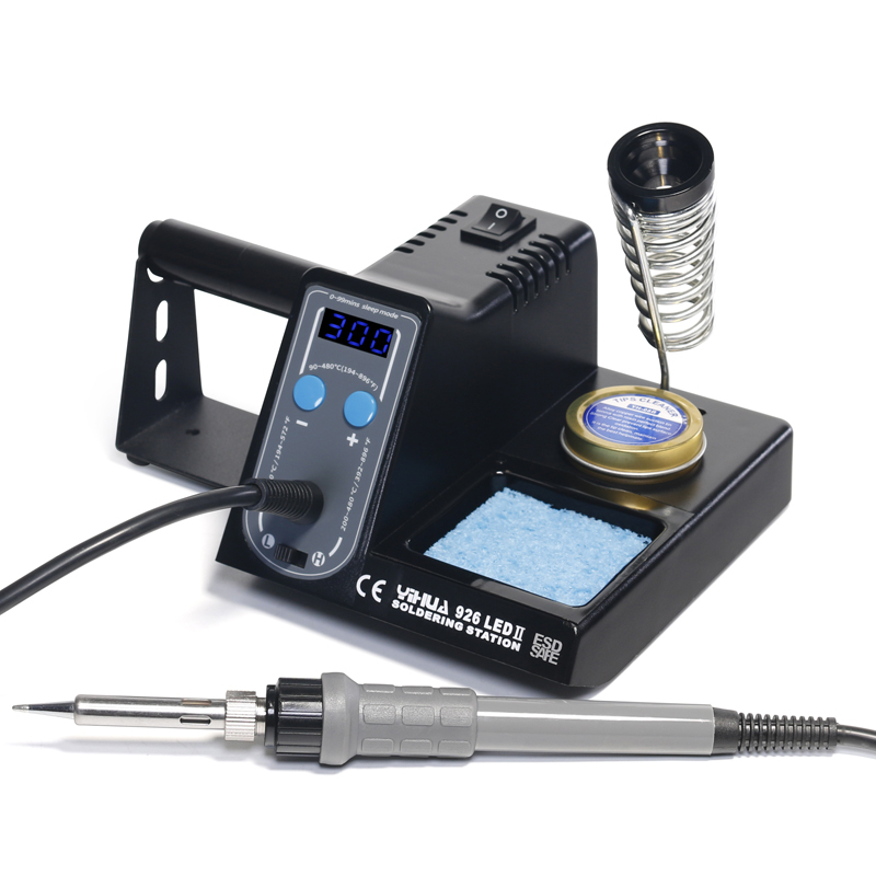 YIHUA 926/926LED/926LED-II 60W multiple function constant temperature soldering iron station adjustable thermostat temperature soldering station