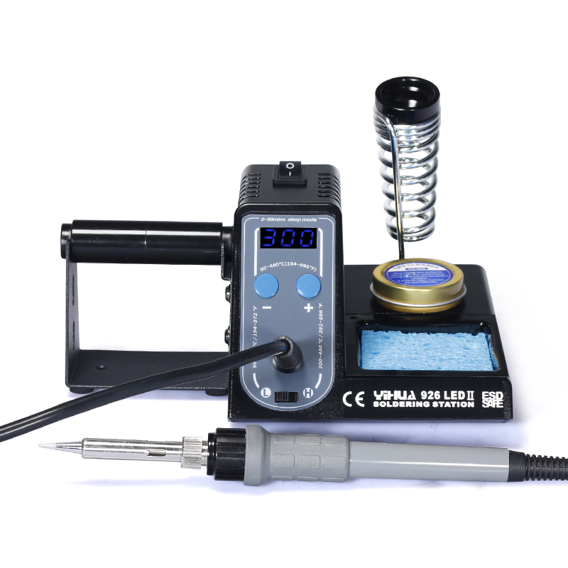 YIHUA 926/926LED/926LED-II 60W multiple function constant temperature soldering iron station adjustable thermostat temperature soldering station