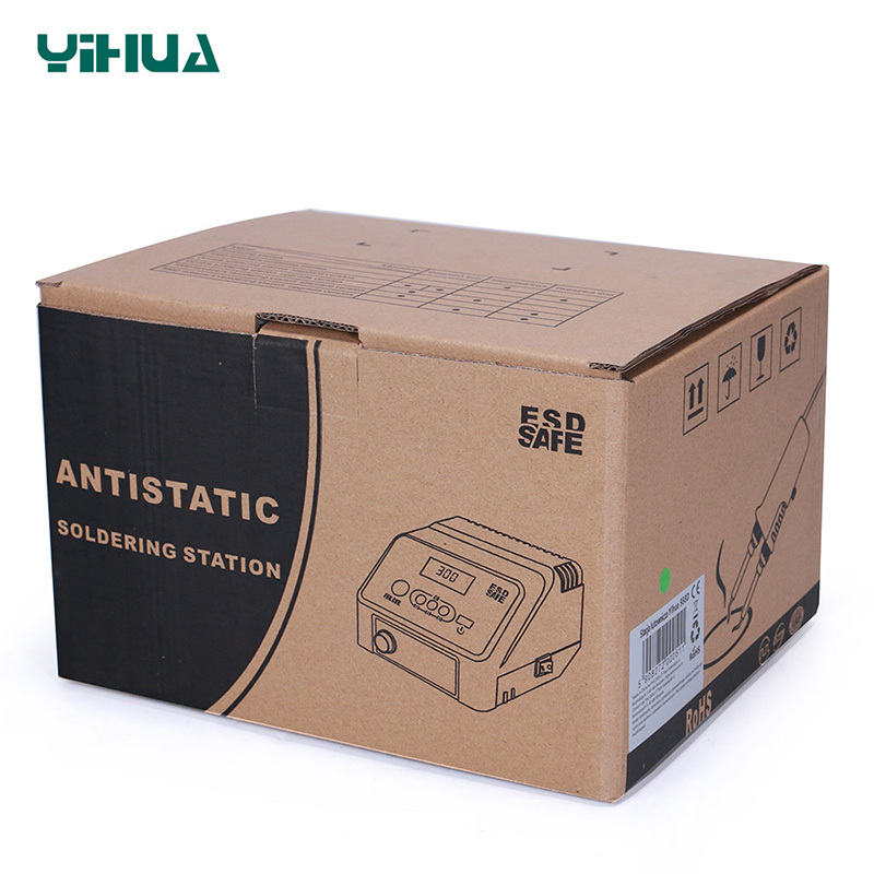 YIHUA938D Soldering Iron Hot Tweezers Repairing Iron Soldering Desoldering Tweezers Station