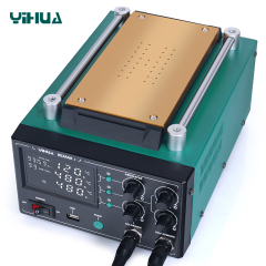 YIHUA 853AAA-I basic version /853AAA-I upgrade version digital SMD soldering desoldering hot air gun preheat BGA rework soldering station