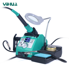 YIHUA 926/926LED/926LED-II/926LED-III/926LED-IV Digital Soldering Iron Station Helping Hands Welding Adjustable Precise Temperature Soldering Iron Station