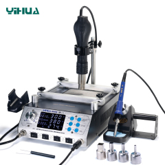 YIHUA 853AAA+ digital SMD soldering desoldering hot air gun preheat BGA rework soldering station