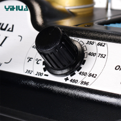 YIHUA 927-I 60W Adjustable Temperature Soldering Iron Station Solder Wire Hanger Soldering Iron Holder Spring Soldering Station