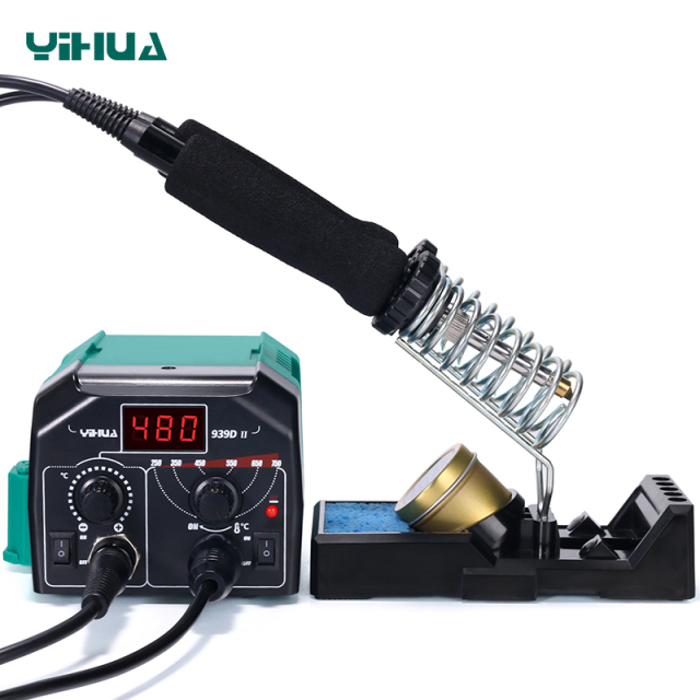 YIHUA 939D-II 3in1 Constant temperature LED digital display Wood Burning tools Pyrography Station