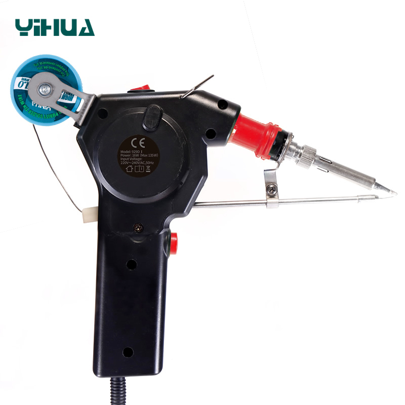 YIHUA 929D-I Portable Variable Soldering Gun Precise Temp. Auto Solder Feed Soldering Iron