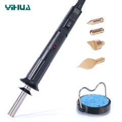 YIHUA 930-III Pyrography pen set soldering Burner tools Wood Burning Tools Kit