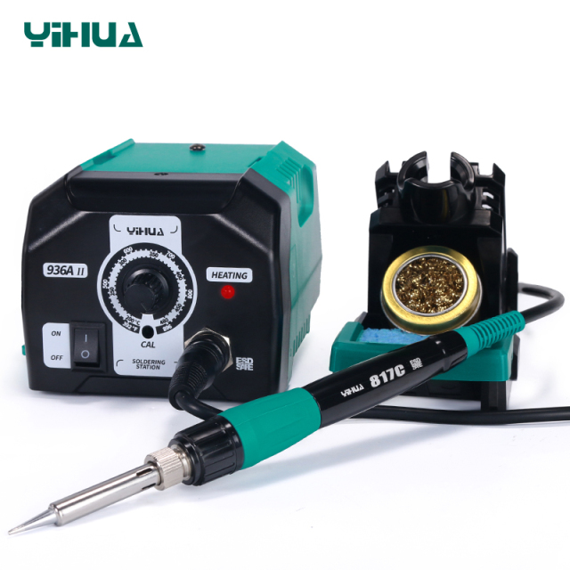 YIHUA 936A II Helping Clips Soldering Iron Large Power Soldering Iron Station