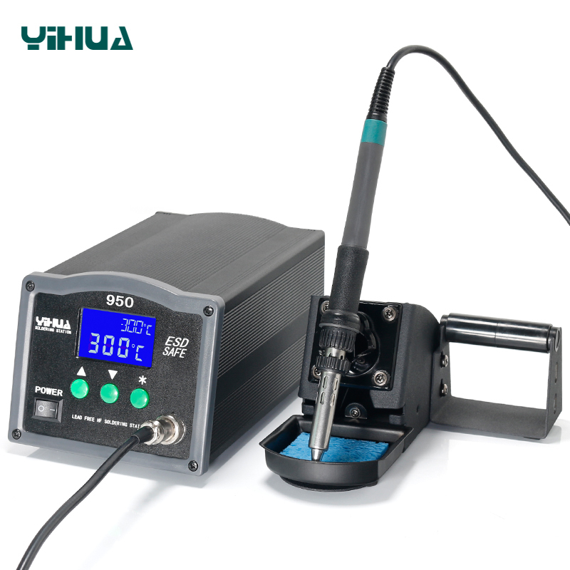 YIHUA 950  lead free 150W large output power high frequency industrial precision professional soldering iron station