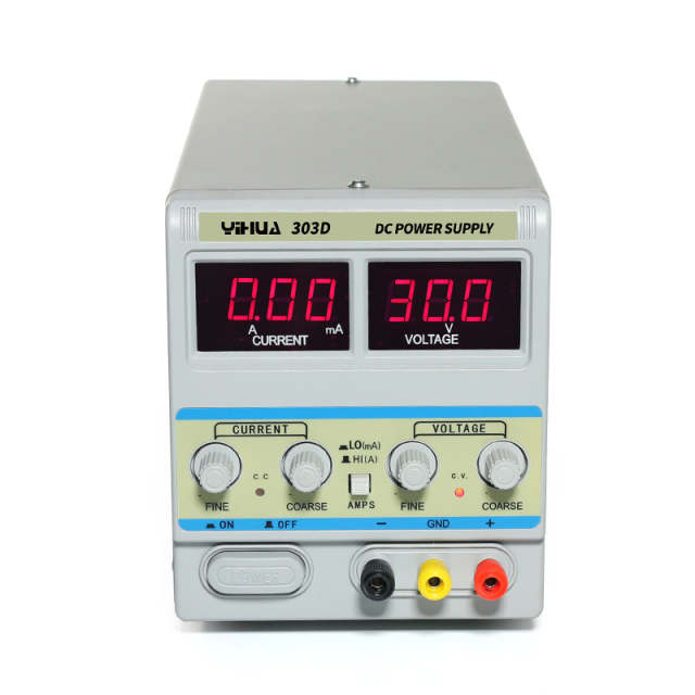 YIHUA 302D/303D 30V 2A 3A digital adjustable variable single output precision DC power supply