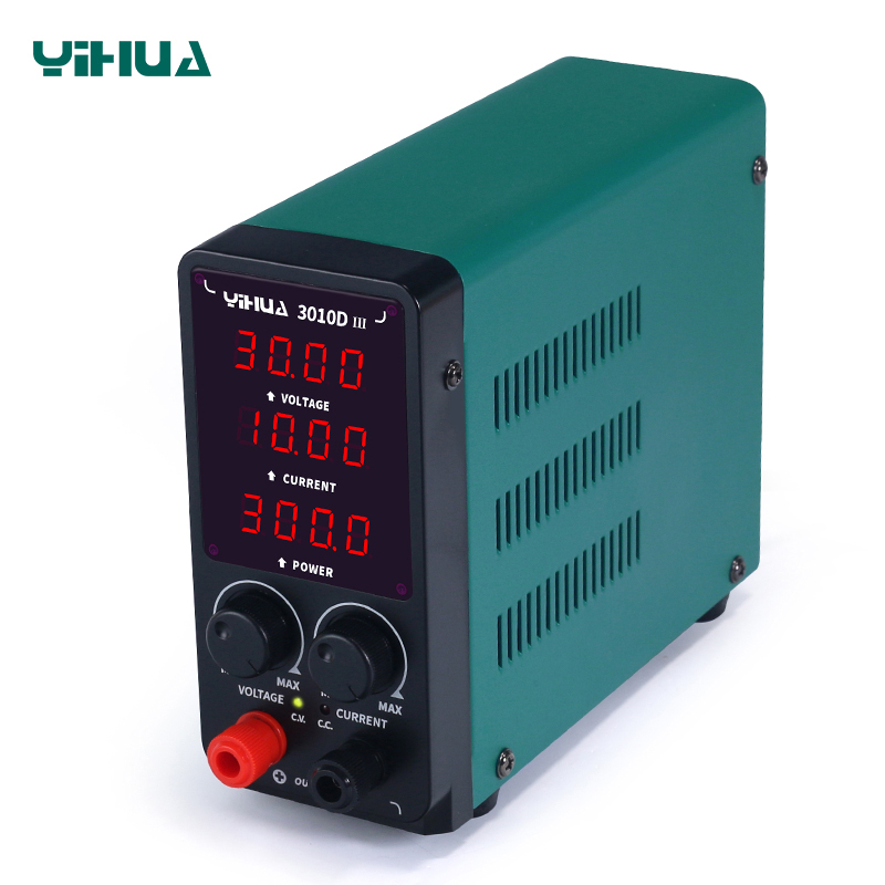 YIHUA 3010D-III Switching power supply 30V 10A DC output test machine repair station DC power supply
